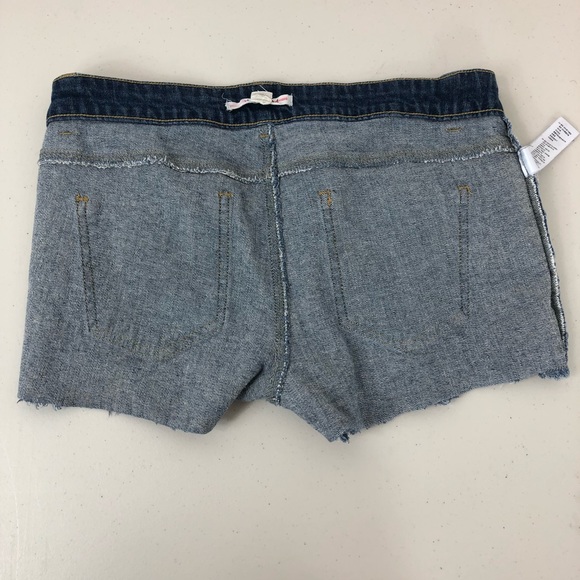 21 Denim Blue Jeans Shorts Size 28 - Picture 7 of 8